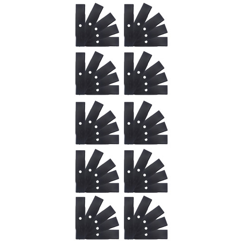 50 Pack USA Edger Blade Sharpened McLane® 2055HD Sears® 740297 740297MA 85755MA