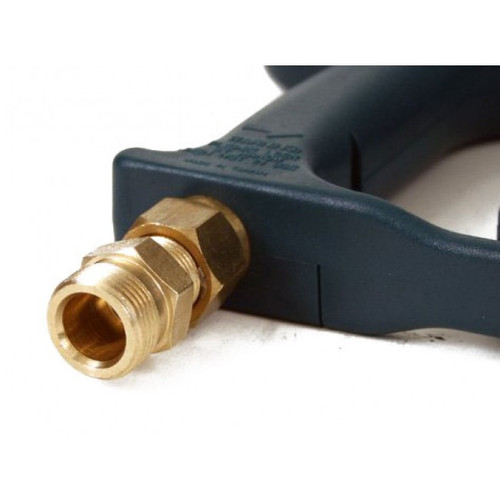 Erie Tools 3/8in. x M22 Brass Quick Connect Coupler NPT-M Male 4000 PSI