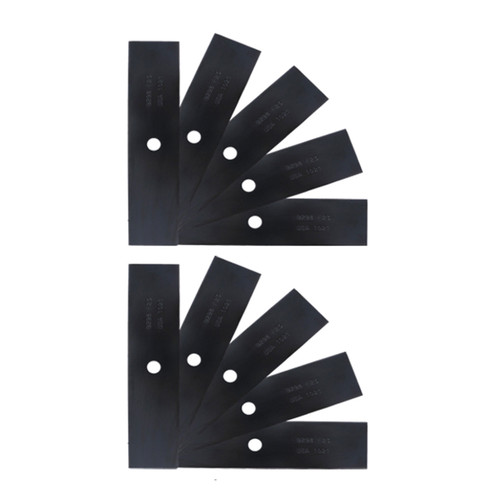 10 Pack USA Edger Blade Sharpened Sears® 740297 740297MA Length 9" Width 2"