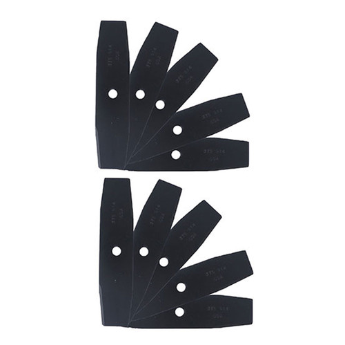 10 USA Edger Blade Sharpened Length 9" Width 2" Thickness 0.110" C.H. 1/2"