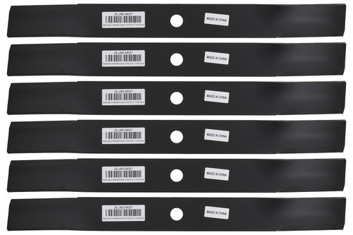 6 Mower Blades for John Deere® M141786 M41237 M80783 AM30698 AM102401 AM102402