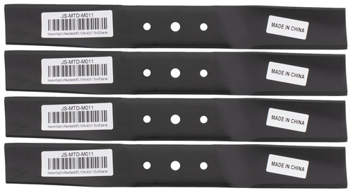 4 Hi Lift Mower Blades for MTD® 742-0118 942-0118 30" Deck