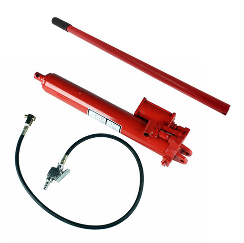 Dragway Tools 8 Ton Hydraulic and Air Long Ram for Engine Hoist