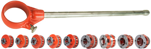 Reconditioned RIDGID® Extended 12-R Ratchet Pipe Threading Kit 1/8" - 2"