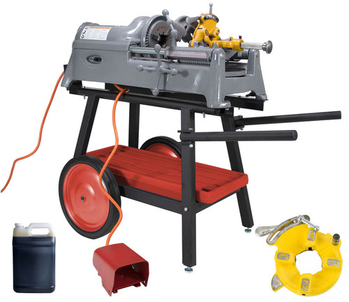 Reconditioned RIDGID® 535 V1 Pipe Threader with Steel Dragon Tools® Accessories