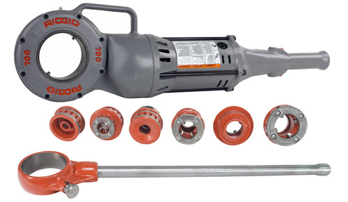 Reconditioned RIDGID® 700 Pipe Threader with 12-R Ratchet Kit 1/2" - 2" NPT Dies