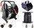 Scheiffer Sewer Jetter Kit - Foot Pedal Hose Reel 3/8" x 200' Hose and Nozzles