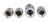 3/8" x 200' Sewer Jetter Hose & 4 Thruster Flusher Degreaser Nozzles 4.8 Orifice