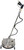 21" Stainless Steel Flat Surface Cleaner Power Pressure Washer Water with Wheels