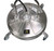 24" Stainless Steel Pressure Washer Flat Surface Cleaner with Wheels