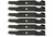 6 USA Mower Blades® for MTD® Bolens® Troy-Bilt 942-0610A 38in. Deck