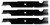 3 USA Mower Blades® for Exmark® 103-6387 103-6387-S 103-6402-S 52in. Deck
