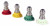 1/4in. Quick Connect 4pc. Nozzle Kit 4.0 Orifice 5000 PSI