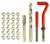 Dragway Tools 88 pc Stripped Thread Rethread Recoil Repair Kit Metric M6 M8 M10