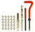 Dragway Tools 88 pc Stripped Thread Rethread Recoil Repair Kit Metric M6 M8 M10