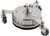 Erie Tools 8" Stainless Steel Surface Cleaner with Wheels