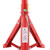 Dragway Tools 3 Ton Adjustable Steel Jack Stand Pair with Quick Fold Legs