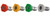 Erie Tools 1/4in. Quick Connect 4pc. Nozzle Kit 4.0 Orifice 4000 PSI
