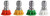 Erie Tools 1/4in. Quick Connect 4pc. Nozzle Kit 6.0 Orifice 4000 PSI