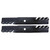 2 USA Mower Blades® Bobcat® 03239 32061 WMTA3206 Exmark® 103-1577 32" 48" Deck