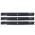 3 USA Mower Blades® Scag® 48112 48113 482694 Dixon® 12339 12452 12509 72" Deck