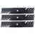 3 USA Mower Blades® Scag® 48184 481710 483316 48110 481706 482461 32" 48" Deck