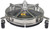 BE Power Equipment 20" Whirl-A-Way Stainless Steel Surface Cleaner w/Castors