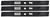 3 Mower Blades for John Deere® M141786 M41237 M80783 AM30698 AM102401 AM102402