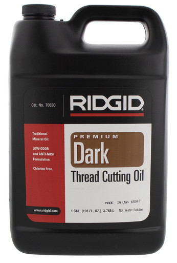 RIDGID® 70830 Dark Thread Cutting Oil - 1 Gallon