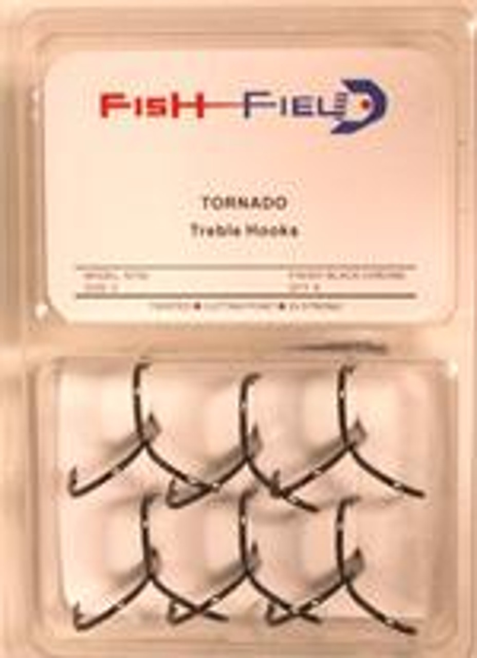 Fish-Field NT48 Tornado Treble Hooks