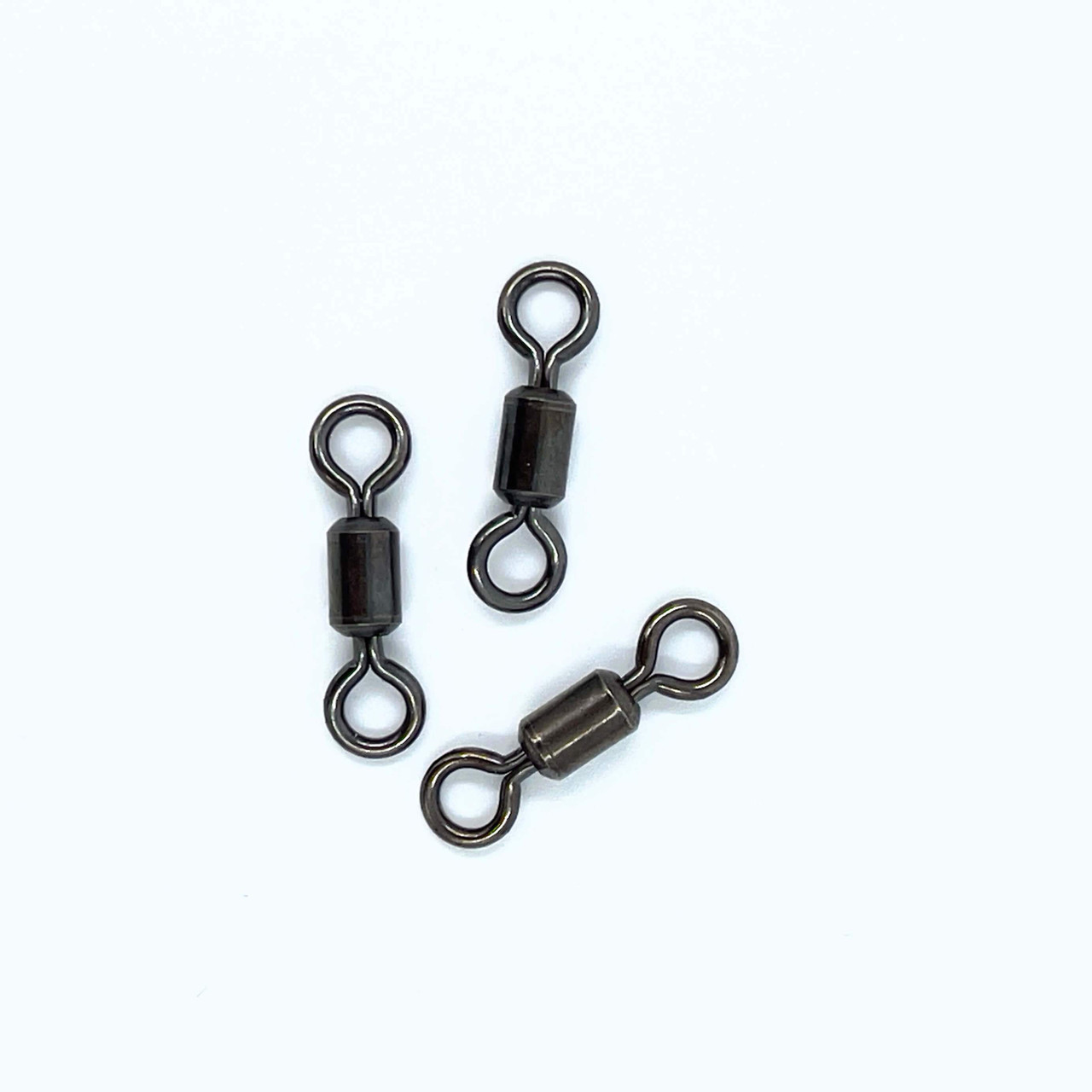 Fish-Field Superior Stainless Steel Rolling Swivels - Black Nickel