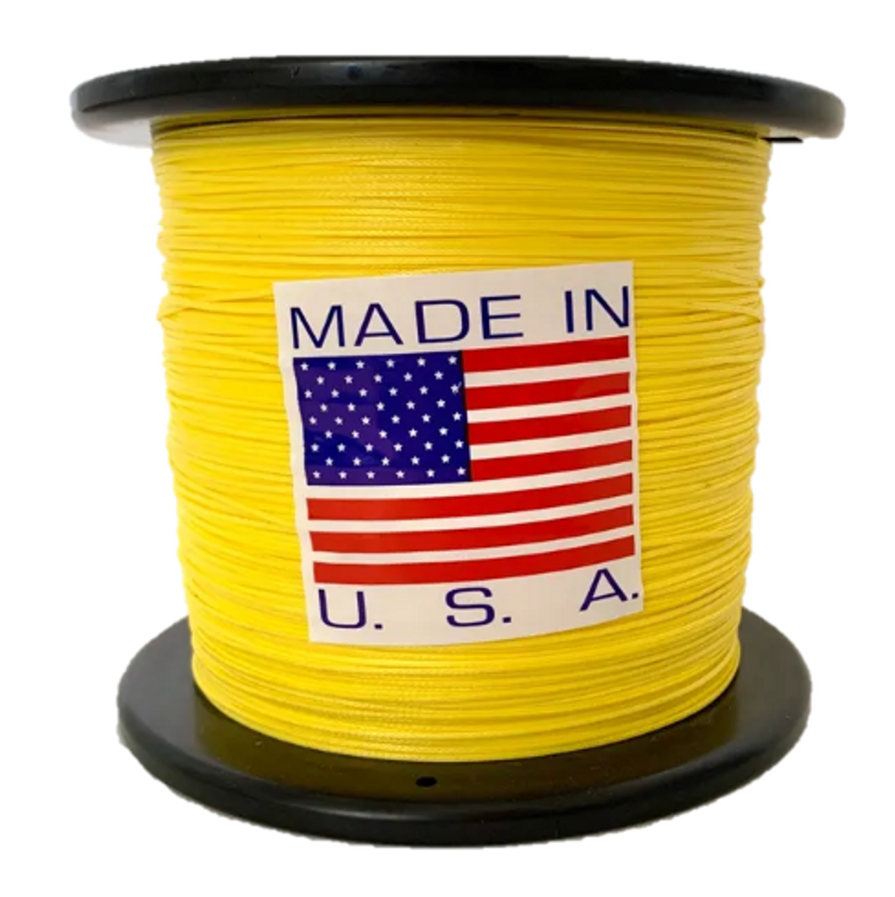 JB Fishing Line One 130lb JB Hollow Core Spectra in Hi Viz Yellow | Size 1200yd