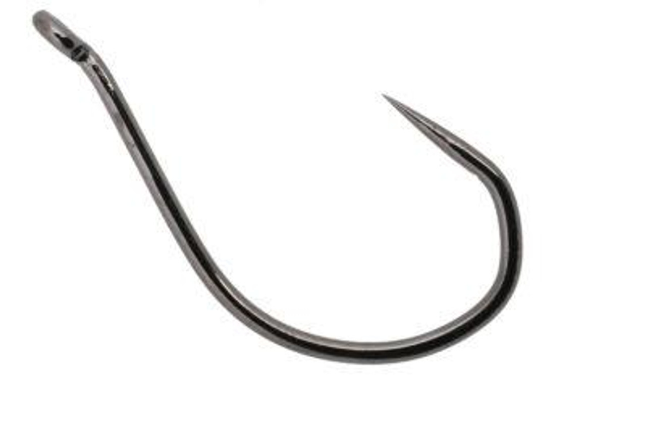 Owner Hooks Ringed Mutu Circle Hook, Live Bait, Welded Eye, Size 1/0, 6 Per  Pack 