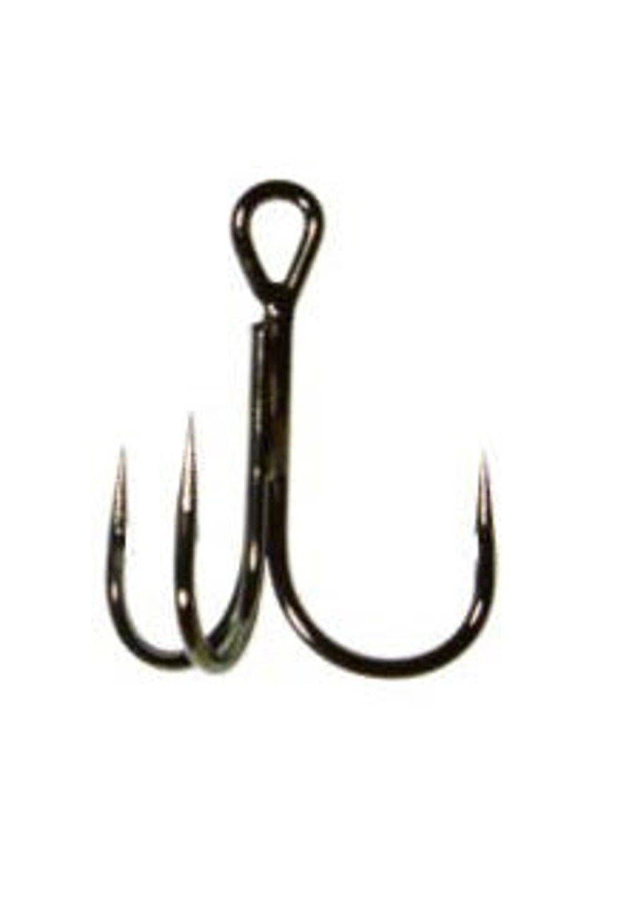 Fish-Field NT36 Premium Barbless Treble Hooks in Red | Size #2