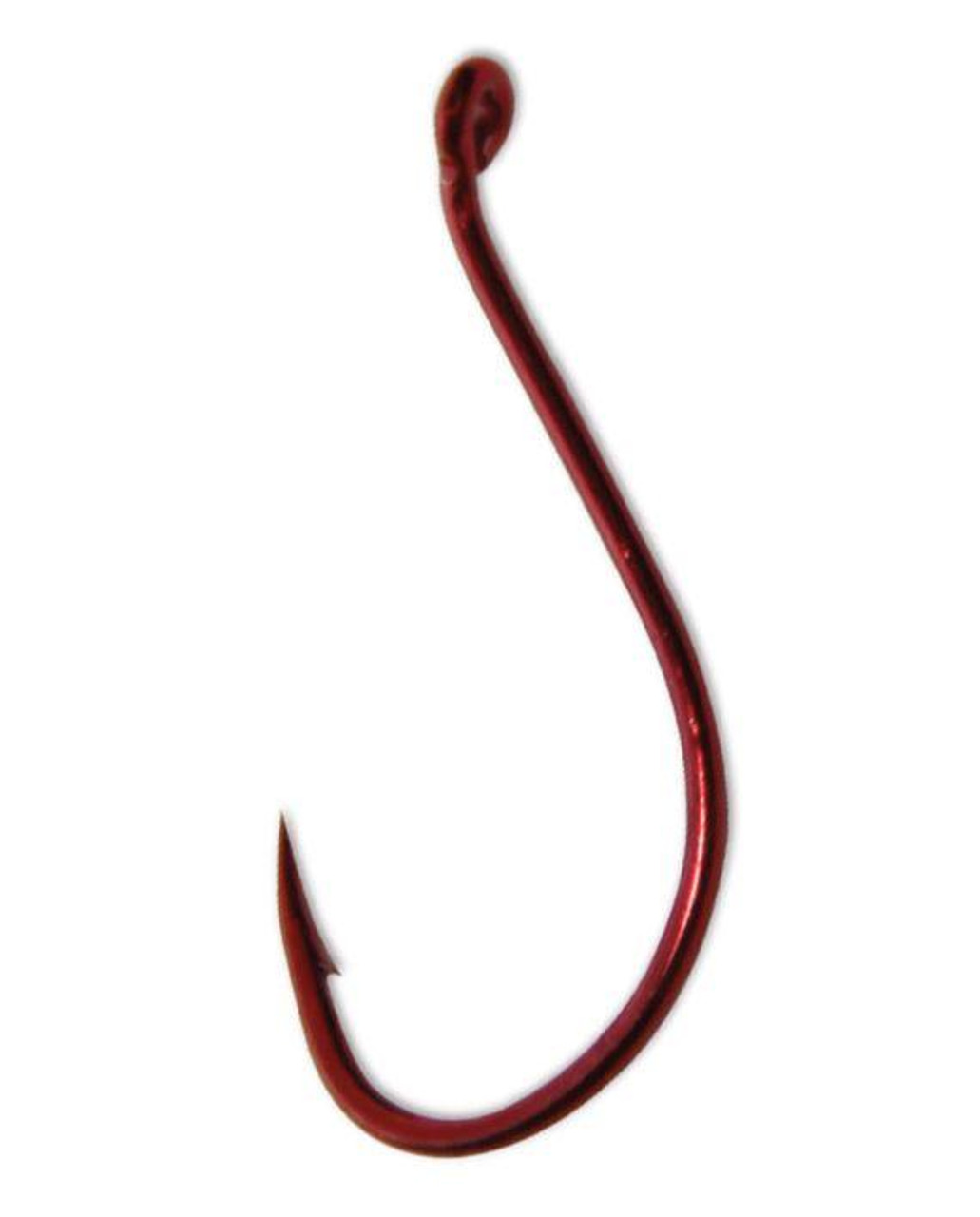 Gamakatsu Octopus Light Hooks, Size: 4, Red