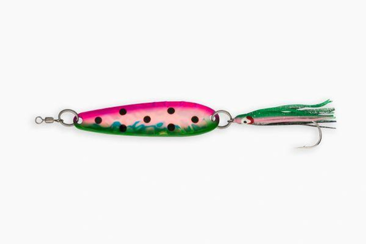 Metal Spinner Spoon Trolling Musky Trout Catfish Fishing Baits