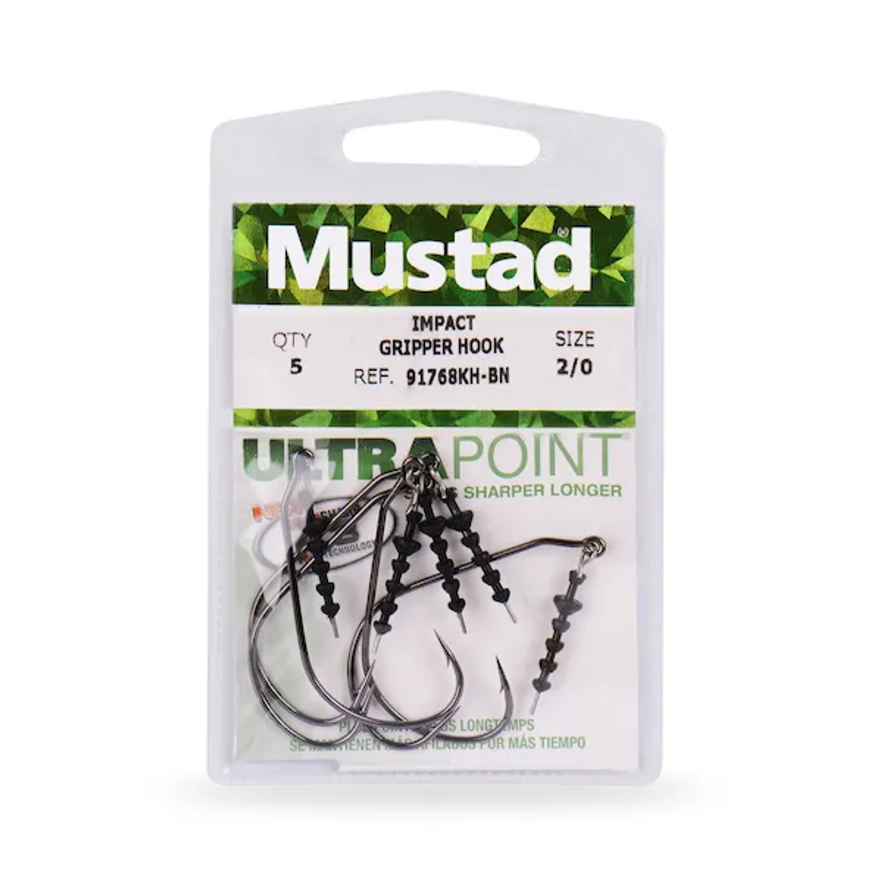 Mustad 91768KH-BN Worm Hook Sizes 2/0 - 5/0 - Barlow's Tackle