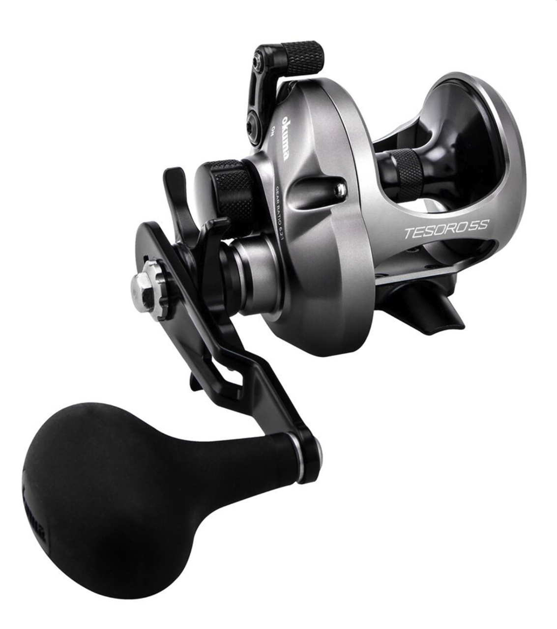 2 Speed Lever Drag Overhead Saltwater Reel, Right Hand Retrieve, Stainless  Steel Components for Offshore Multiplier Trolling Fishing