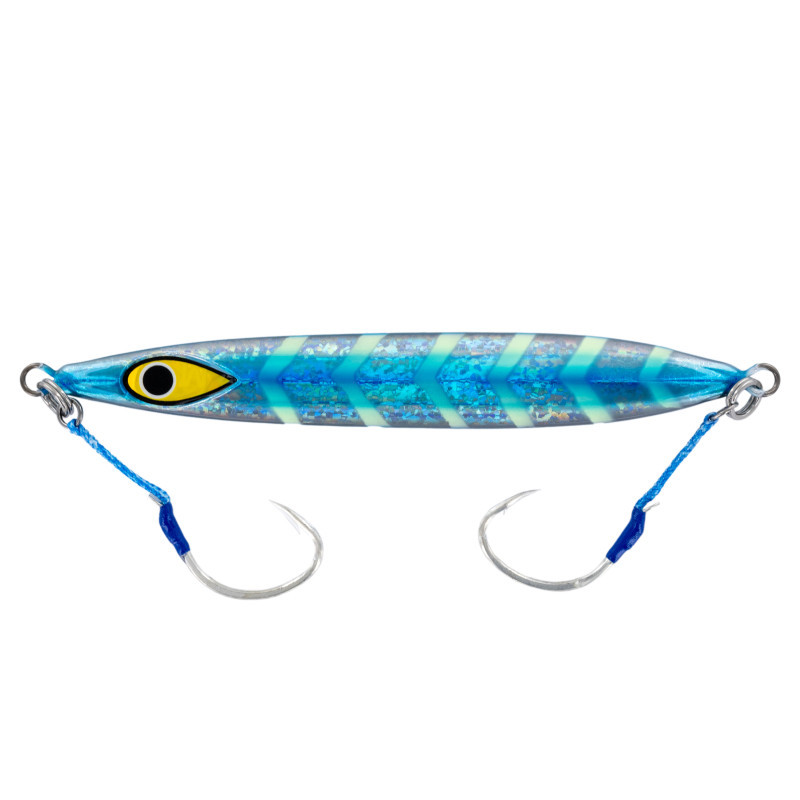 Mustad Jig Rip Roller Slow Fall 200g/7oz – Esche Artificiali Per Pesca Profondità, Colore Gold Albalone