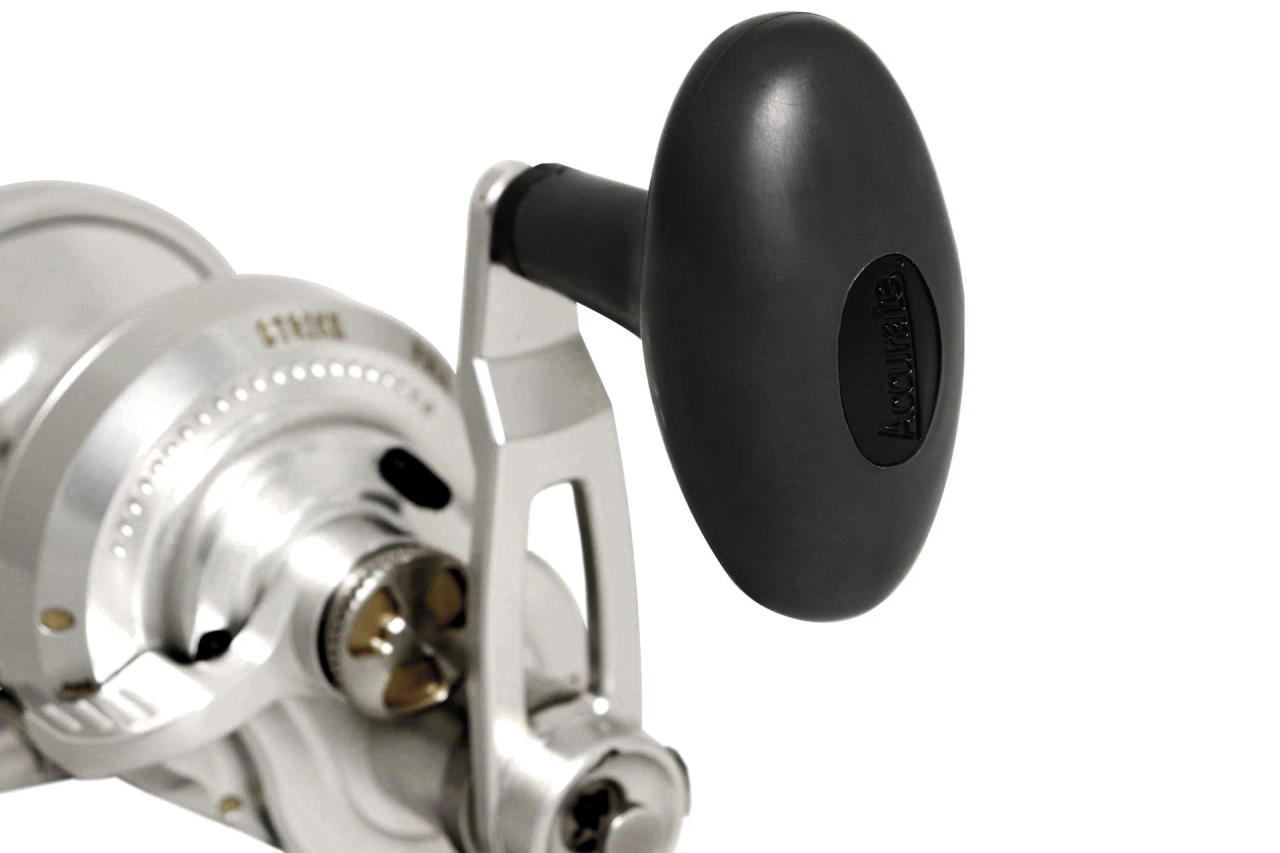 Accurate Fury 2spd Fx2-400nl Left Silver Conventional Reel