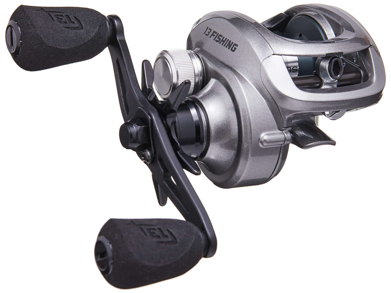 13 FISHING - Concept A3 - Baitcast Reels, Black 