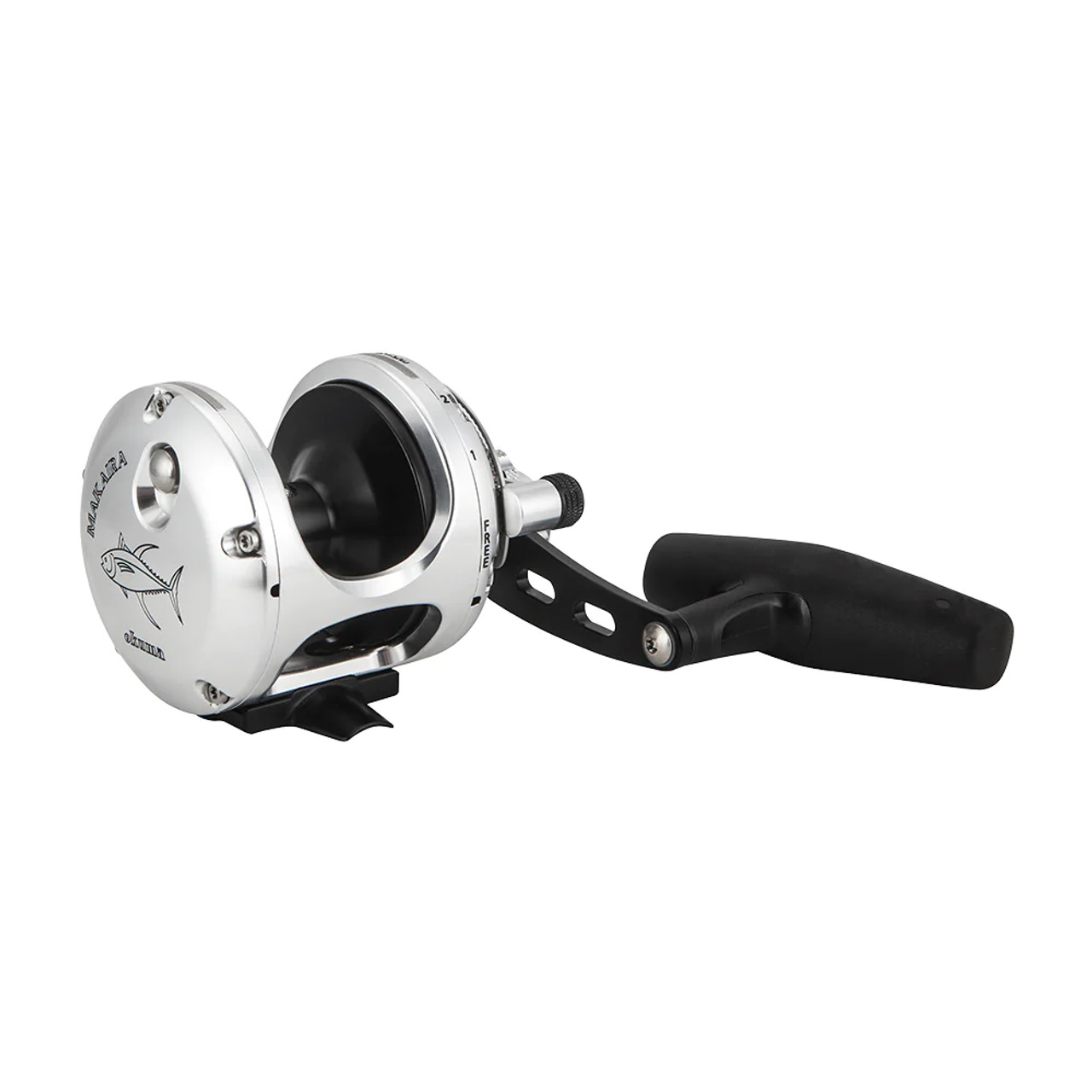 Okuma Makaira Special Edition 2-Speed Lever Drag Reels - Silver Finish