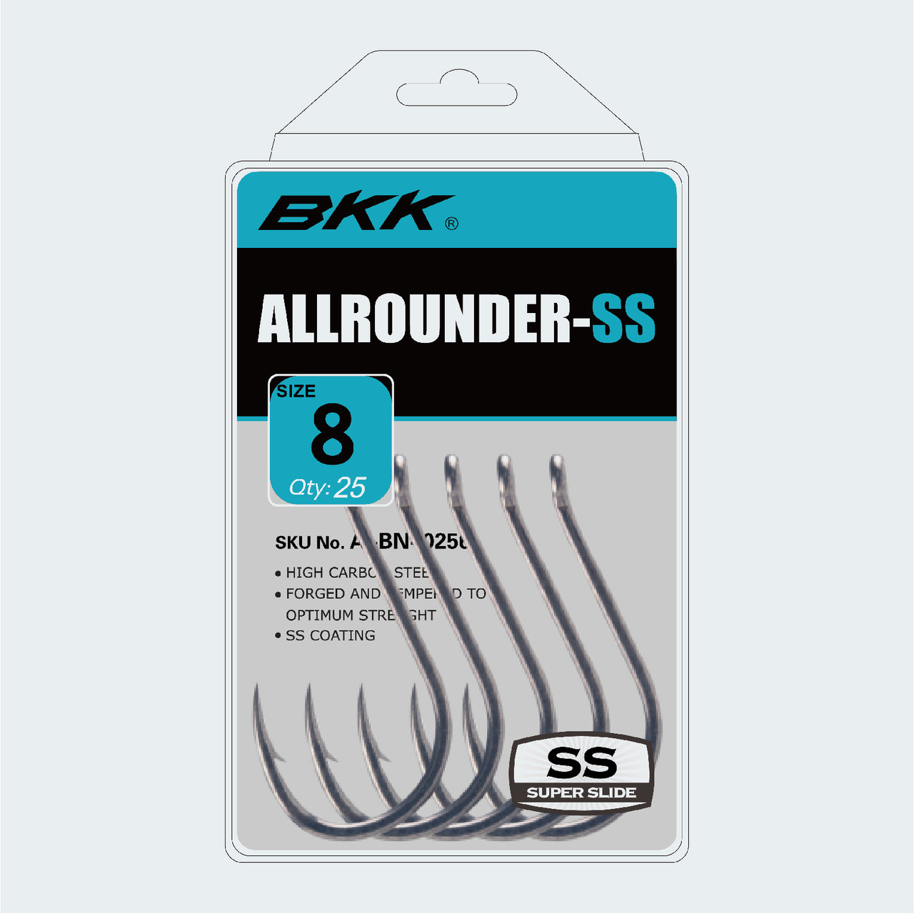 BKK Allrounder-SS Hooks · 1 · 8 Pk.