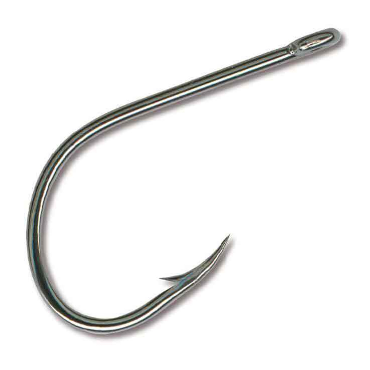 Mustad Wide Gap Hook - Size: 1/0 (Nickel) 8pc 