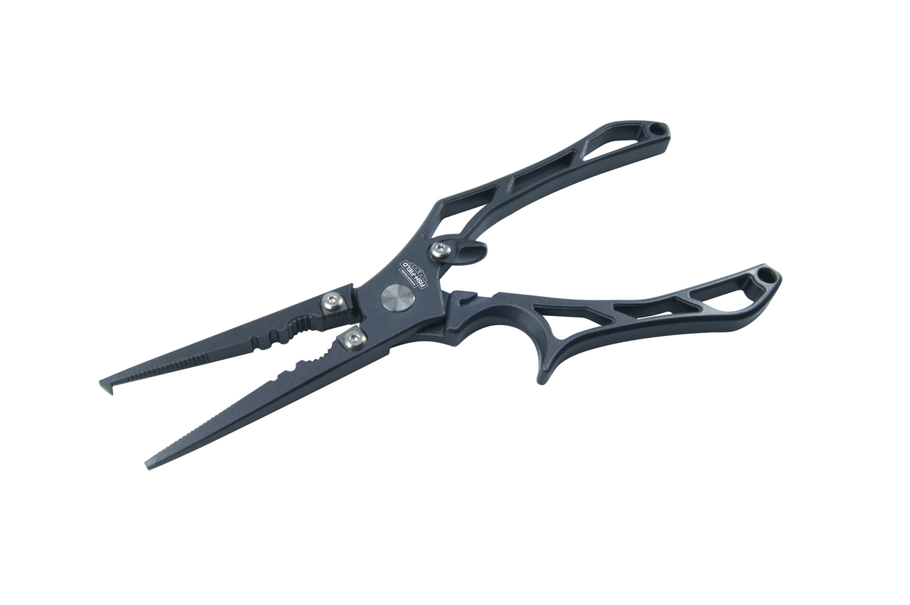 VViViD Stainless Steel Fishing Pliers Multitool With Nylon Sheath - Line Cutter Hook Remover