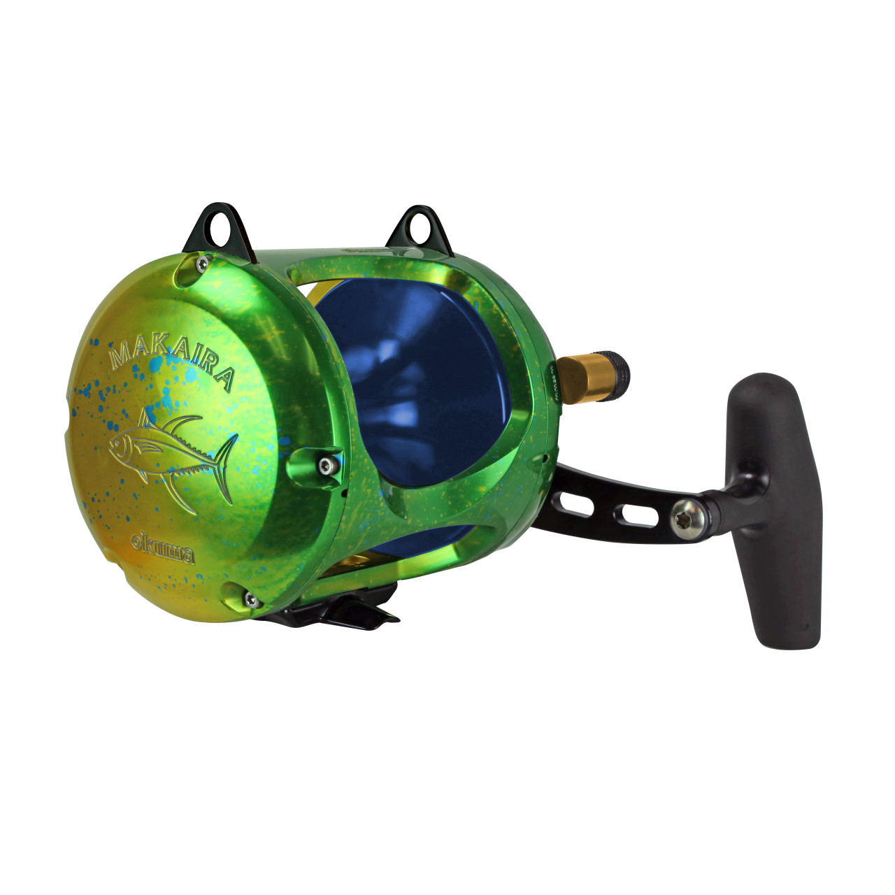 Okuma Makaira Special Edition 2-Speed Lever Drag Reels - Mahi-Mahi