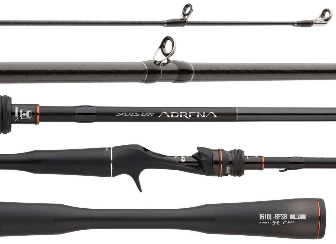 Shimano Poison Adrena Casting B Series Rods 2024