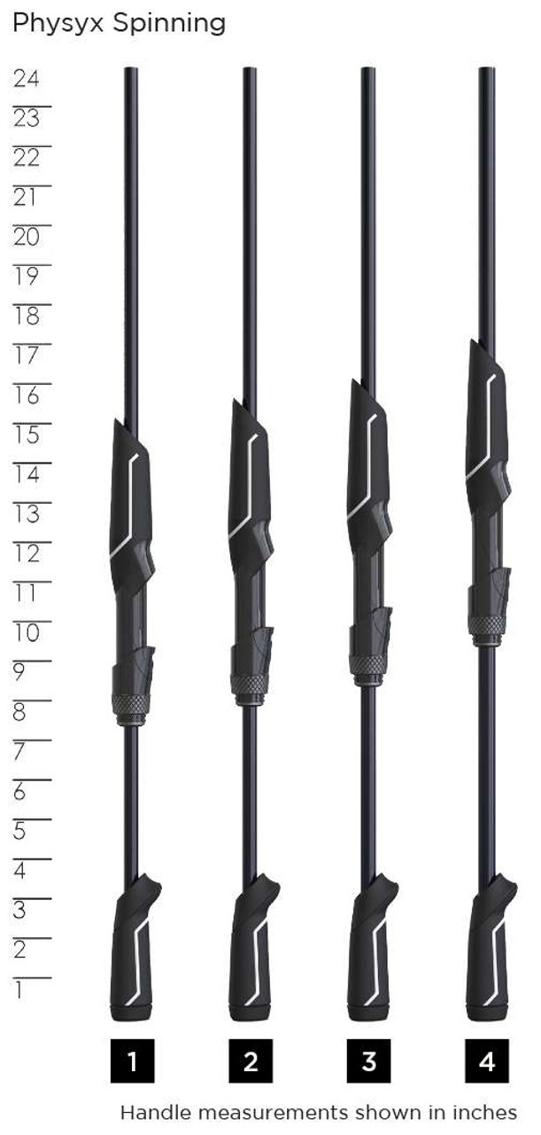 Croix Physyx Spinning Rods