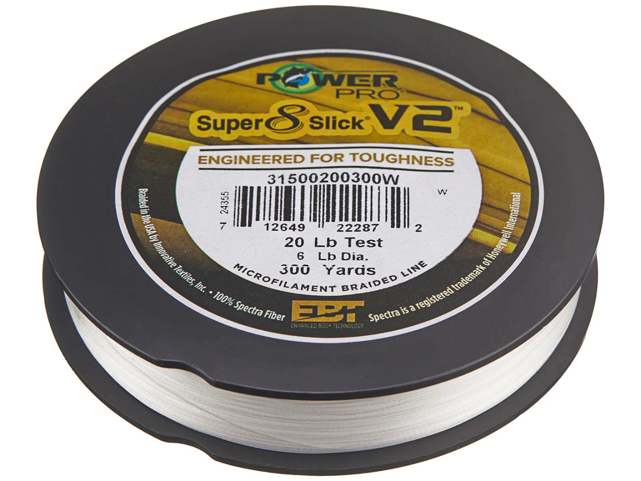 PowerPro Super 8 Slick V2 Braided Line - White