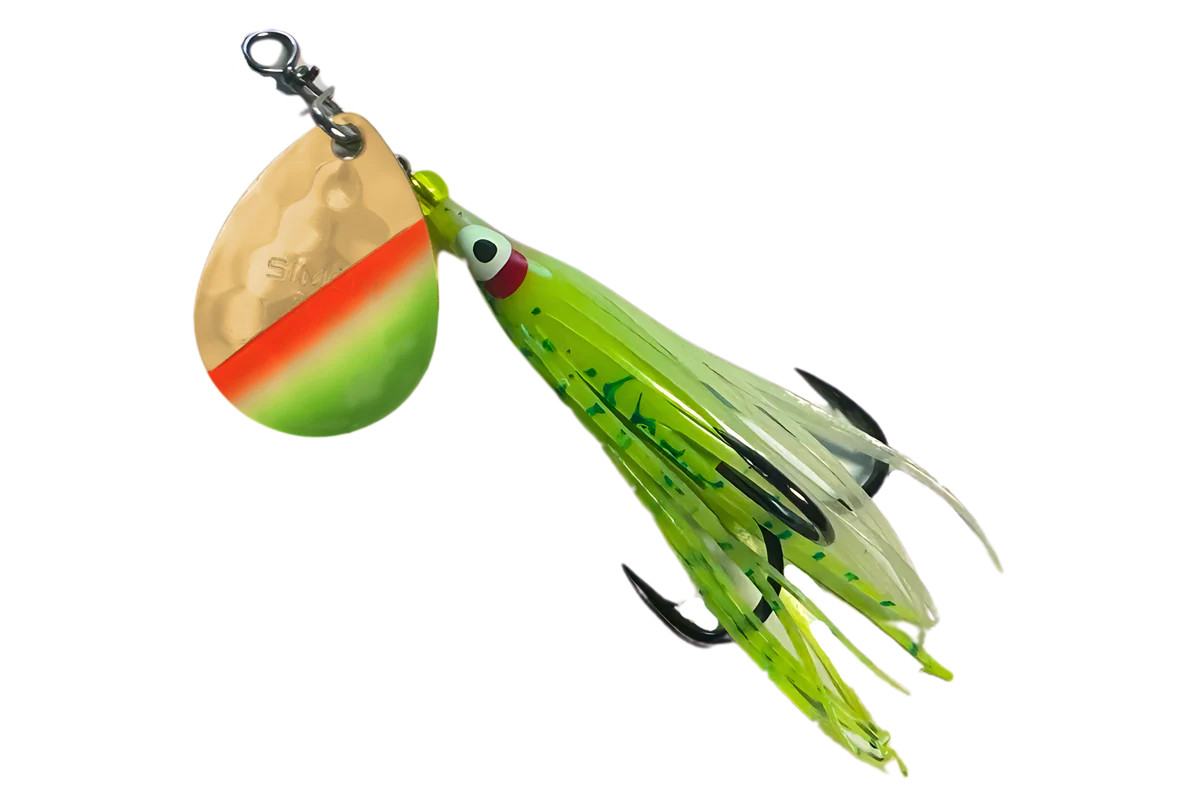 Lot De 69 Lames Spinner Colorado – Taille #6 – Couleurs Mélangées – Pêche